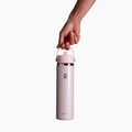 Termo gertuvė Hydro Flask Wide Mouth with Flex Straw Cap 710 ml glimmer pink 3