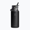 Termo gertuvė Hydro Flask Wide Flex Straw 946 ml black