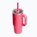 Puodelis Hydro Flask Travel Tumbler Clear Lid 710 ml popstar pink 3