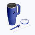 Puodelis Hydro Flask Travel Tumbler Clear Lid 710 ml capri blue 4