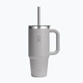Puodelis Hydro Flask Travel Tumbler Clear Lid 710 ml birch