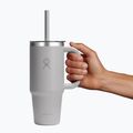 Puodelis Hydro Flask Travel Tumbler Clear Lid 710 ml birch 5