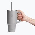 Termosas Hydro Flask Travel Tumbler Clear Lid birch 4