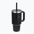 Termosas Hydro Flask Travel Tumbler Clear Lid black 2
