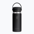 Termosas Hydro Flask Travel Mug Flip Sip 473 ml black