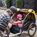 Burley Bee Dviguba dviračių priekaba geltona BU-946206 14