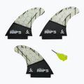 Banglentės pelekai (3 vnt.) Lib Tech Tri Fin Set white and black 19SUFIN-2