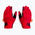 Dviračių pirštinės 100% Cognito red/black 3
