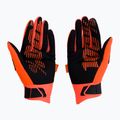 Dviračių pirštinės 100% Cognito fluorescencinė oranžinė/juoda 2
