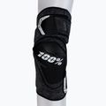 Dviračių kelių apsaugos 100% Fortis Knee Guard grey heather/black 4