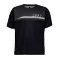 Vyriški dviratininkų marškinėliai 100% Airmatic Jersey black charcoal