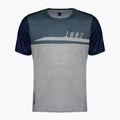 Vyriški dviratininkų marškinėliai 100% Airmatic Jersey steel blue/grey