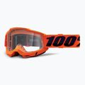 Dviračių akiniai 100 % Accuri 2 50221-101-05 orange/clear 5