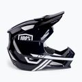 Dviračio šalmas 100% Trajecta šalmas W Fidlock FullFace juodas baltas 4