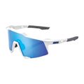 Dviračių akiniai 100% Speedcraft Multilayer Mirror Lens matiniai balti/hiper blue 7