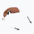 Dviračių akiniai 100% S3 Mirror Lens matiniai balti/hiper sidabriniai 2