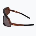 Dviračių akiniai 100% Glendale Mirror Lens matiniai permatomi rudos spalvos išblukimas/ hiper sidabro spalvos 4