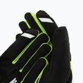 Vyriškos dviratininkų pirštinės 100% Brisker fluo yellow/black 4