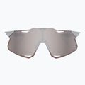 Akiniai nuo saulės 100 % Hypercraft matte stone grey/hiper silver mirror 2