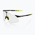 Akiniai nuo saulės 100 % Hypercraft gloss black/photochromic