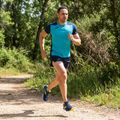 Vyriški bėgimo marškinėliai Joma Record II fluor turquoise/navy 11