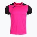 Vyriški bėgimo marškinėliai Joma Record II fluor pink/black 9