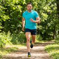 Vyriški bėgimo marškinėliai Joma Record II fluor turquoise 9