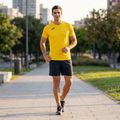 Vyriški bėgimo marškinėliai Joma Record II yellow 10
