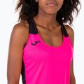 Moteriški bėgimo marškinėliai Joma Record II Tank Top fluor pink/black 5