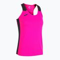 Moteriški bėgimo marškinėliai Joma Record II Tank Top fluor pink/black 6