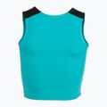 Moteriški bėgimo marškinėliai Joma Record II Top turquoise/black 3