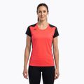 Moteriški bėgimo marškinėliai Joma Record II fluor coral/black 16