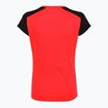 Moteriški bėgimo marškinėliai Joma Record II fluor coral/black 8