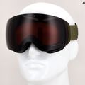 Oakley Flight Deck matiniai tamsūs šepetėliai/prizm snow tamsiai pilki slidinėjimo akiniai OO7064-B1 5