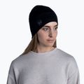 BUFF Lengva Merino vilnos vientisa juoda žieminė kepurė 5
