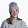 BUFF Megzta žieminė kepurė Norval šviesiai pilka 5