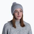 BUFF Merino megzta Tim šviesiai pilka žieminė kepurė 6