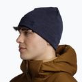 BUFF Sunkiasvorė "Merino Wool" vienspalvė indigo spalvos žieminė kepurė 4