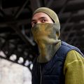 BUFF Megzta chaki spalvos balaklava 10