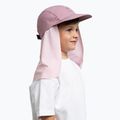 Vaikiška kepuraitė su snapeliu BUFF Desert Kids Solid orchid 3