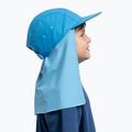 Vaikiška kepuraitė su snapeliu BUFF Desert Kids Solid azure 3