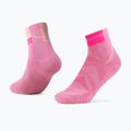 Kojinės BUFF CoolNet Quarter pink 3