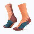 Kojinės BUFF Merino Lightweight Crew LWC4 flamingo