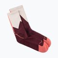 Kojinės BUFF Midweight Crew wine 2