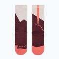 Kojinės BUFF Midweight Crew wine 3