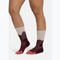 Kojinės BUFF Midweight Crew wine 4