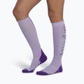 Kojinės BUFF Merino Heavyweight Over The Calf lilac ice 3