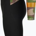 Vyriškas "Hurley Plus" marškinuotas 3/2 mm pilnas kostiumas vidutiniškai rudos spalvos plaukimo putos 5