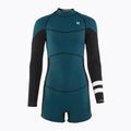 Hurley Advant Shorty Texture 2/2 mm Springsuit black/skyblue moteriškas hidrokostiumas