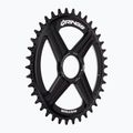 Žvaigždė Rotor Q Rings Dm Oval Chainring MTB 30T juoda